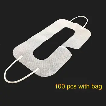 100BUC Non-Țesături Ochi Tampoane de Unică folosință Sanitare Plasture pe Ochi Masca Faciala pentru HTC Vive PlayStation 3D Ochelari de Realitate Virtuală