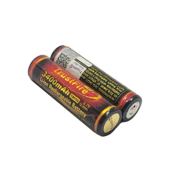 10buc/lot TrustFire 3400mAh 3.7 V 18650 Baterie Reîncărcabilă Litiu de Mare Capacitate, cu Protected PCB pentru Lanterne LED-uri