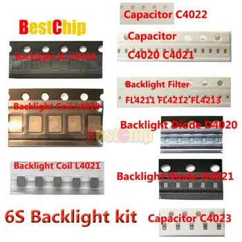 10set/Lot LED backlight IC Kit U4020 + Bobina L4020 L4021 +Dioda D4020 D4021+Condensator C4023 C4022 +Filtru FL4211-13 pentru iphone 6s