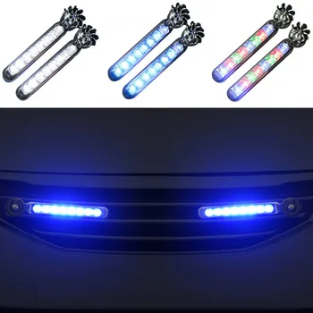 2 LED-uri Alimentate cu energie Eoliană Lumini de Zi Accesorii Auto pentru SsangYong Actyon Turismo Rexton Rodius Korando, Musso Kyron