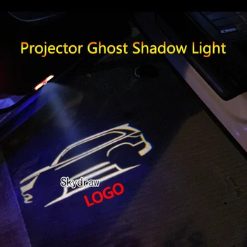 2 Piese Pentru TOYOTA HIGHLANDER (2007-2019) cu LED-uri Auto Usa lampa Proiector Ghost Shadow Light Lumină de Întâmpinare