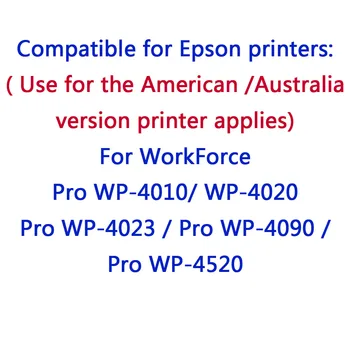 5pack Compatibil cu cartușele de cerneală Pentru T676XL utilizate în Epson workforce wp-4020 wp-4530 wp-4540 pro wp-4010 wp-4023 wp-4090 wp-4520