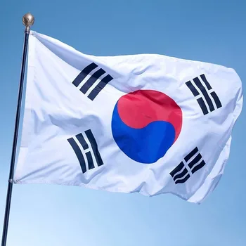 90*150cm Coreea de Sud Flag Poliester coreean Naționale Banner Home Decor Instrument de Poliester care Arborează Pavilionul Picătură de Transport maritim