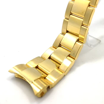 Accesorii ceas din oțel imagini inedite cu curea de sex masculin 20mm sport rezistent la apa pentru Rolex Apă Fantomă Scafandru complet solid curea femei ceas trupa