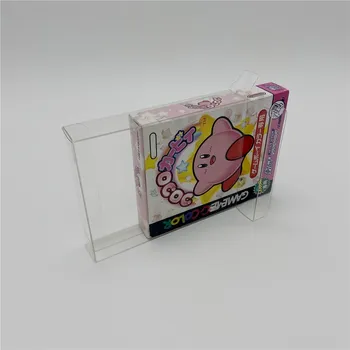 Cutie de colectare a afișa caseta de protecție box cutie de depozitare este potrivit pentru Japoneză Gameboy COLOR Jocuri GBC