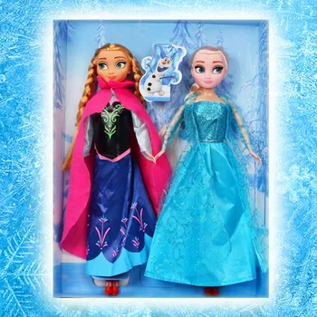 Disney Frozen 2 Elsa Anna Acțiune Figura Jucării 30cm Frozen Elsa Mobile Figura Păpuși Cadouri de Craciun Jucarii pentru Copii Fete