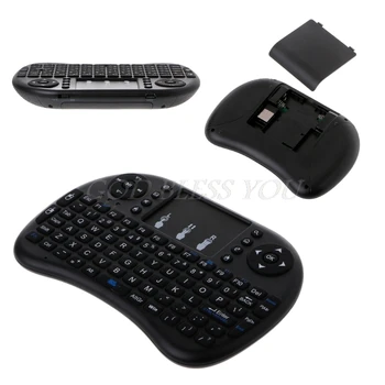 Engleză 2.4 GHz Wireless i8 Tastatura Touchpad-ul Fly Air Mouse-ul Pentru Android TV PS3 Jocuri Mini PC