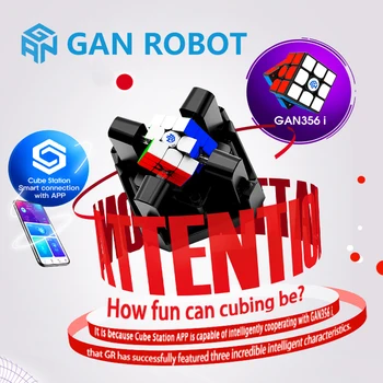 Gan Robot și Gan356i 3x3x3 Viteză Magic Cube App post de GAN 356 am Magneți Concurs Online GAN356 mi-Puzzle Cub Gans