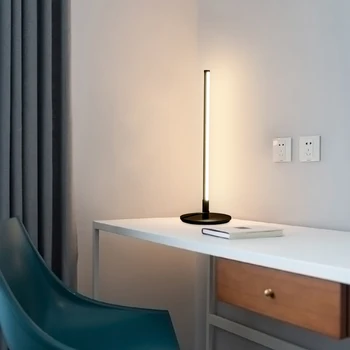 Hartisan decorativă cu Led-uri lampa de birou personalitate creatoare dormitor lampă de noptieră acasă artă lampa de birou ins celebritate verticale lampa de birou