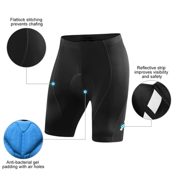 Lixada pantaloni Scurți de Ciclism 2019 Oameni Noi 3D Gel Respirabil Captusit iute Uscat MTB Biciclete de Compresie pantaloni Scurți
