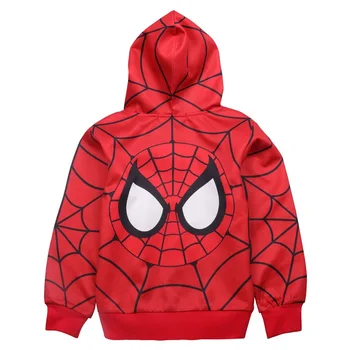 Marca Disney Spider-Man Baieti Hanorace Haine Copii Uza Haine Copii Tricou pentru Baieti de Toamna Copil Desene animate Sacou
