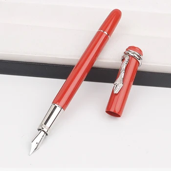 MB pen Șarpe clip roșu și negru stilou Semnătura stilou cu cerneală