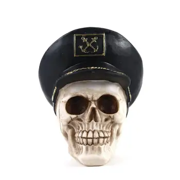 MRZOOT Craniu Rășină Craniu Meserii Decor Personalitate Poliția Americană Craniu de Animal Temă de Halloween Decor