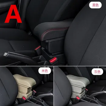 Pentru Toyota Yaris L Nou, Vios cotiera cutie centrală a Stoca conținut cutie de Depozitare cu suport pentru pahare scrumieră interfata USB-2017