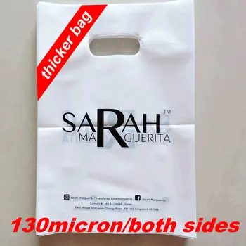 Personalizate imprimate pungă de plastic pentru ambalare/predarea cadou geantă de cumpărături