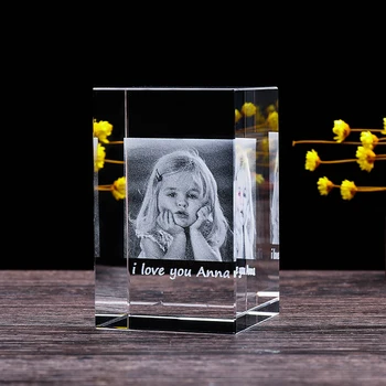Personalizate Personalizate Cristal Rama Foto Cu Laser Gravat Imaginea Cristal Nunta Aniversare De Ziua De Nastere Cadouri Pentru Prieteni