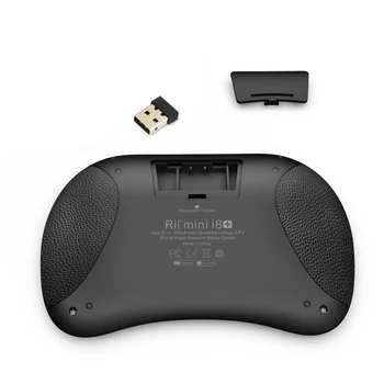 Rii Mini i8+ Wireless Tastatura Iluminare din spate Cu Telecomandă cu Touchpad Touchpad-ul Pentru Smart Android TV BOX Tablet PC IPTV