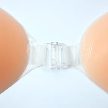 Rochie Fara Spate Silicon Sutienul Invizibil Breast Enhancer Pentru Femei Lady Tampoane Adezive Push-Up Sexy Bralette Gros Model