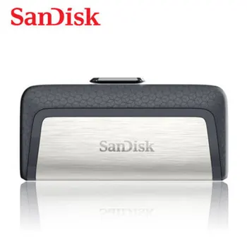 SanDisk C USB Flash Drive Pendrive USB 3.1 Cheie USB de Memorie de Tip C, 128GB 32GB 64GB 16GB Dual OTG Pen Drive USB 3.0 Stick Flash USB
