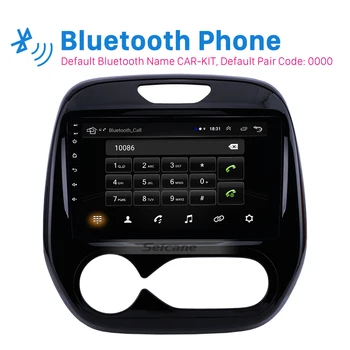 Seicane Android 8.1 auto radio 2din 9 inch GPS auto multimedia player Pentru Renault Captur, CLIO Samsung QM3 a/C Manual 2011-2016