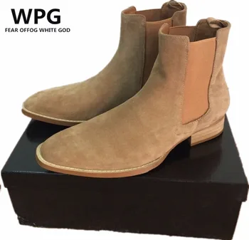WPG 2018 stil NOU, calitate de Top 5color euro 37-47 designer de pantofi pentru bărbați brand de lux mens Chelsea cizme pantofi